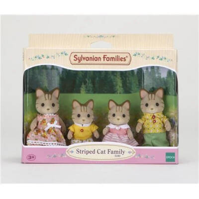 Sylvanian Families Çizgili Kedi Ailesi 5180 - 1