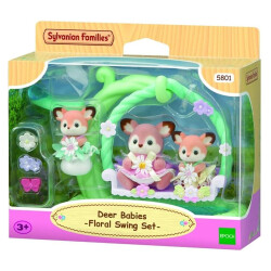 Sylvanian Families Geyik Bebekler Salıncak Seti 5801 - 1