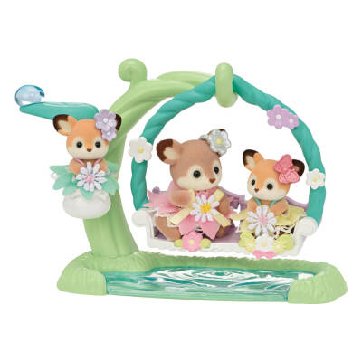 Sylvanian Families Geyik Bebekler Salıncak Seti 5801 - 2