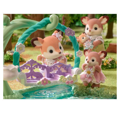 Sylvanian Families Geyik Bebekler Salıncak Seti 5801 - 3