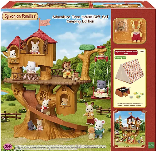 Sylvanian Families Kamp Macerası Ağaç Evi Hediye Seti ESG5668 - 1