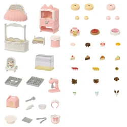 Sylvanian Families Kasaba Fırını Başlangıç Seti 5807 - 4