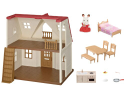 Sylvanian Families Kırmızı Çatılı Başlangıç Evi 5303 - 3