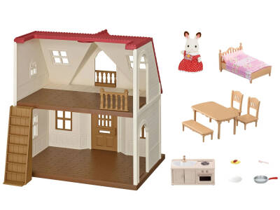 Sylvanian Families Kırmızı Çatılı Başlangıç Evi 5303 - 3
