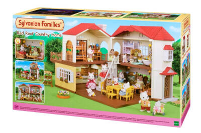 Sylvanian Families Kırmızı Çatılı Işıklı Şehir Evi-5302 5302 - 1