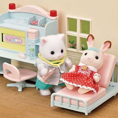 Sylvanian Families Köy Doktoru Başlangıç Seti Esf5705 - 4