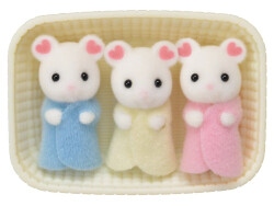 Sylvanian Families Marshmallow Fare Üçüzler 5337 - 2