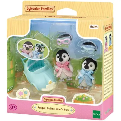 Sylvanian Families Penguen Bebekler Araba Keyfi 5695 - 1