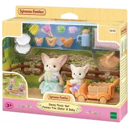 Sylvanian Families Piknik Seti - Çöl Tilkisi Kız ve Bebek Esf5698 - 1