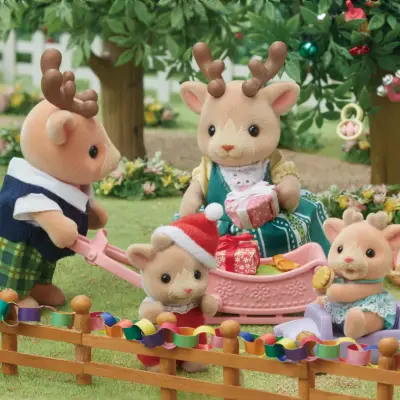 Sylvanian Families Ren Geyiği Ailesi Esf5692 - 4