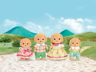 Sylvanian Families Toy Poodle Ailesi ESF5259 - 2
