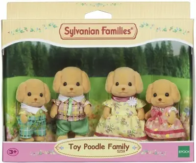 Sylvanian Families Toy Poodle Ailesi ESF5259 - 3