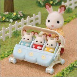 Sylvanian Families Üçüz Bebek Arabası 5533 - 2