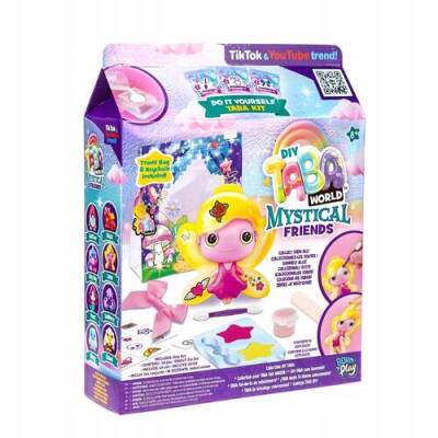 Taba World Mystical Friends Keychain Box Kit (Fairy) - 1