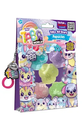 Taba World Squishy Ready Made Mini Paw Print 4672 - 1