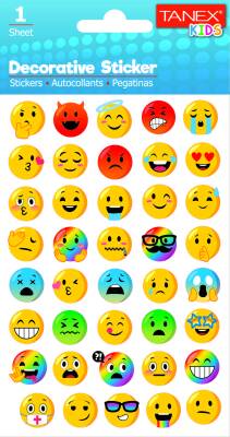 Tanex Emoji Serisi Etiketi Tnx-25035 - 1