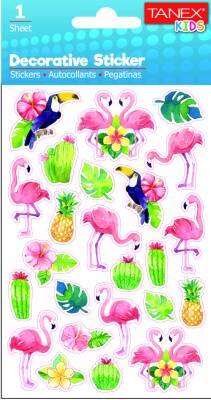 Tanex Flamingo Serisi Etiketi Tnx-25073 - 1