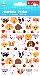 Tanex Minik Köpekler Serisi Etiketi Tnx-25044 - 1