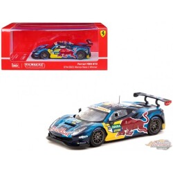 Tarmac Work 1/64 Ferrari 488 Gt3 T64-072-21Dtm30 - Mini GT