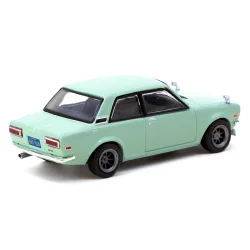 Tarmac Works 1/64 Datsun 510 Light Green T64R-052-Gr - 2
