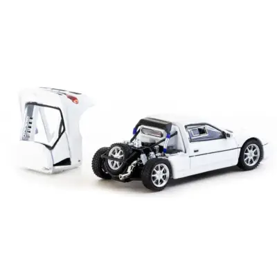 Tarmac Works 1/64 Ford RS200 White - HOBBY64 - 2