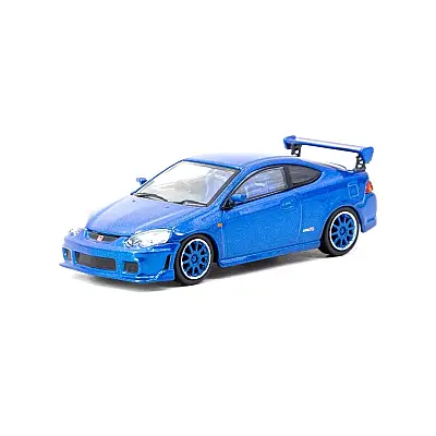 Tarmac Works 1/64 Honda Integra TYPE R DC5 Custom Blue Metallic - 1