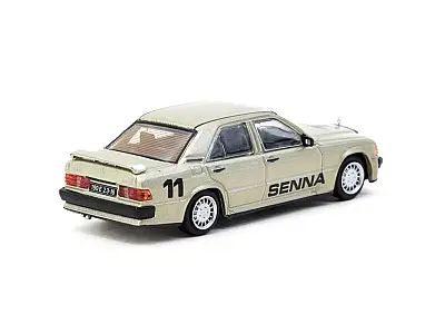 Tarmac Works 1/64 Mercedes-Benz 190 E 2.3-16 Race of Champion 1984 #11 - GLOBAL64 - 1