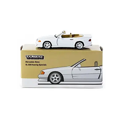 Tarmac Works 1/64 Mercedes-Benz SL 500 Koenig Specials White - 3