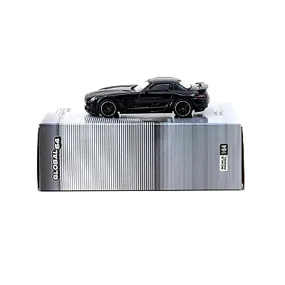 Tarmac Works 1/64 Mercedes-Benz SLS AMG Coupé Black Series Black Metallic - Singapore Special Editio - 3