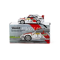 Tarmac Works 1/64 Mitsubishi Lancer Evolution Iv Rallye Monte-Carlo 1997 - 2