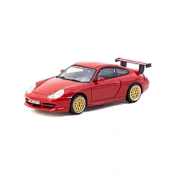 Tarmac Works 1/64 Porsche 911 Gt3 Type 996 Red - 1
