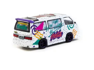 Tarmac Works 1/64 Toyota Hiace Wagon Custom 843 - 2