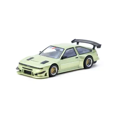 Tarmac Works 1/64 Toyota Sprinter Trueno AE86 Widebody Green - Designed by Jon Sibal - 1