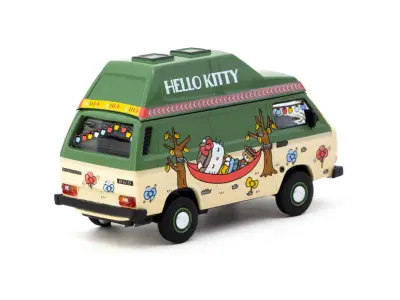Tarmac Works 1/64 Volkswaken T13 Van Hello Kitty Camping 3976 - 2