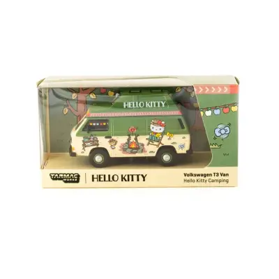 Tarmac Works 1/64 Volkswaken T13 Van Hello Kitty Camping 3976 - 3