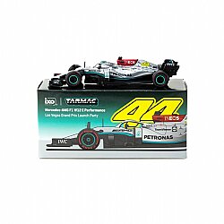 Tarmac Works X iXO Models 1/64 Mercedes-AMG F1 W12 E Performance Las Vegas Grand - 3