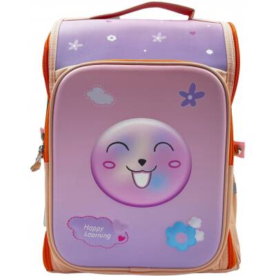 Taros 8476 Smile Kabartmalı Büyük Boy Sırt Çantası - 1