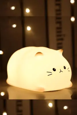 Taros Sweet Cat Silikon Masa Lambası 7065 - 1