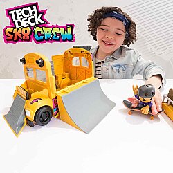 Tech Deck 2in1 SK8 Crew Dönüşebilen Okul Otobüsü Oyun Seti S1 - 6071034 - 2