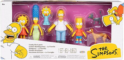 The Simpsons Aile 7'li Figür Set JK/SMP17539 - 1