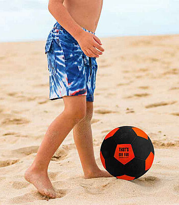 Tmf Plaj Futbol Topu Neon Turuncu- Boyut 3 73480 - 1