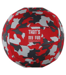 Tmf Plaj Topu Camo Kırmızı - Boyut 3 74336 - That's My Fun