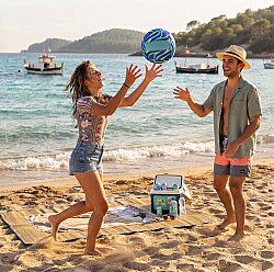 Tmf Plaj Topu Flames Bluefire - Boyut 3 74227 - That's My Fun