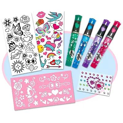 Tokidas Body Art Tattoo Set 8Dövme Seti) T11B - 2