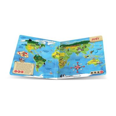 Tolki World Atlas Electronic Talking Pen With A Book - 6