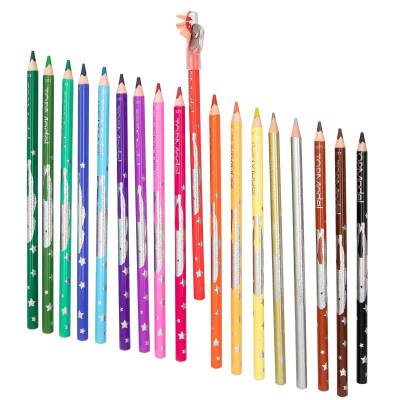 Top Model 18 Colouring Pencils With Sharpener 0412215 - 2