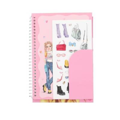 Top Model Cep Boy Boyama Kitabı - 4