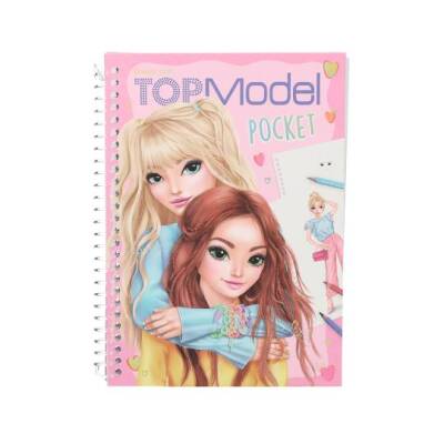 Top Model Cep Boy Boyama Kitabı - 2