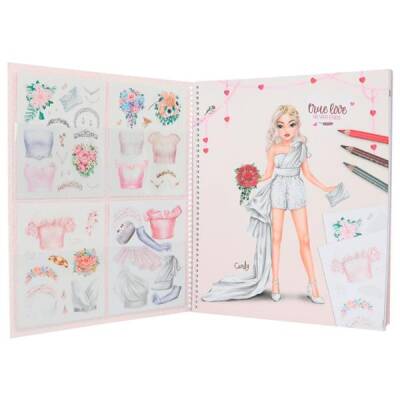 Top Model Create Your Wedding Special Colouring Book 0412393 - 3
