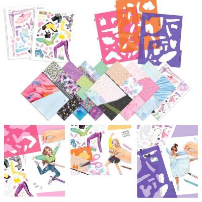 Top Model Dance Colouring Book 412227 - 2